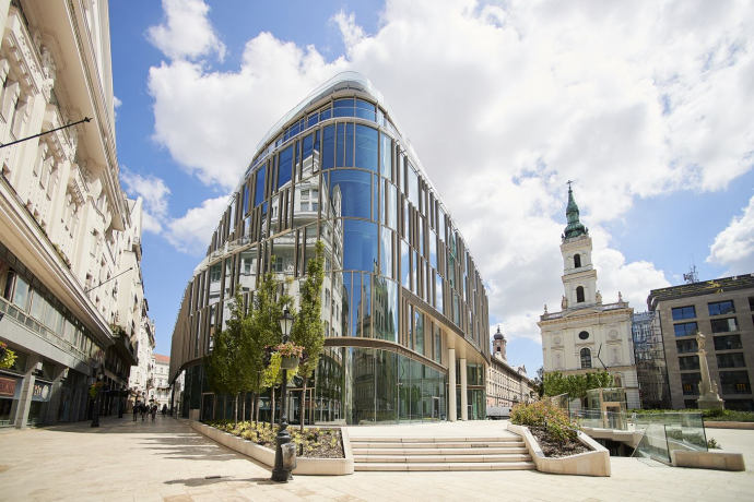 Magyar siker: LEED Platinum minősítésű többfunkciós épület Budapesten